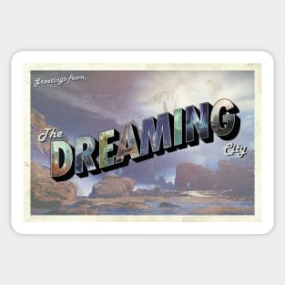 D2 greetings from the Dreaming City Sticker